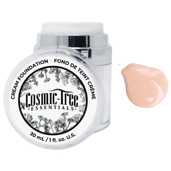 Cream Foundation in Porcelain - Cosmic Tree Essentials Ltd.