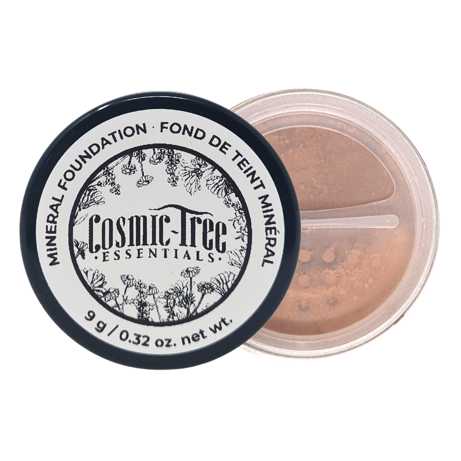 Loose Mineral Foundation in Almond