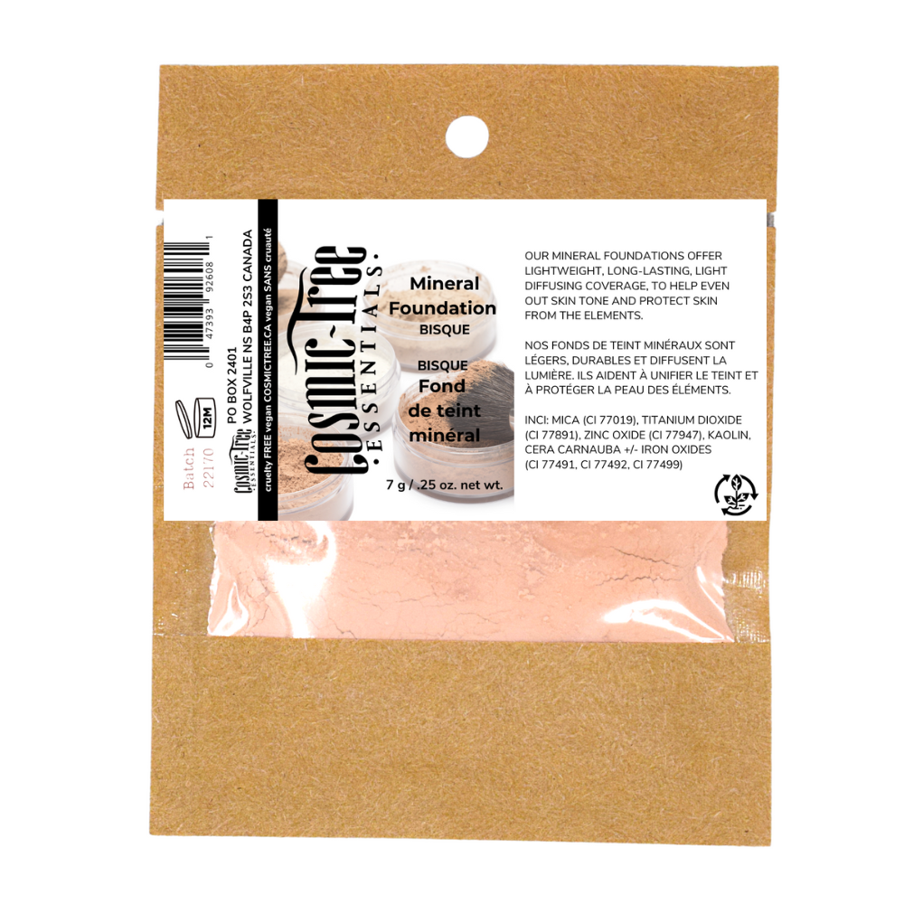 Loose Mineral Foundation in Bisque