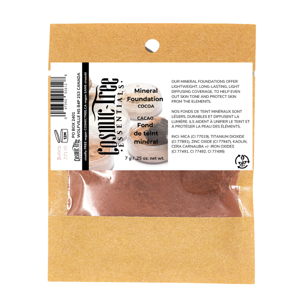 Loose Mineral Foundation in Cocoa