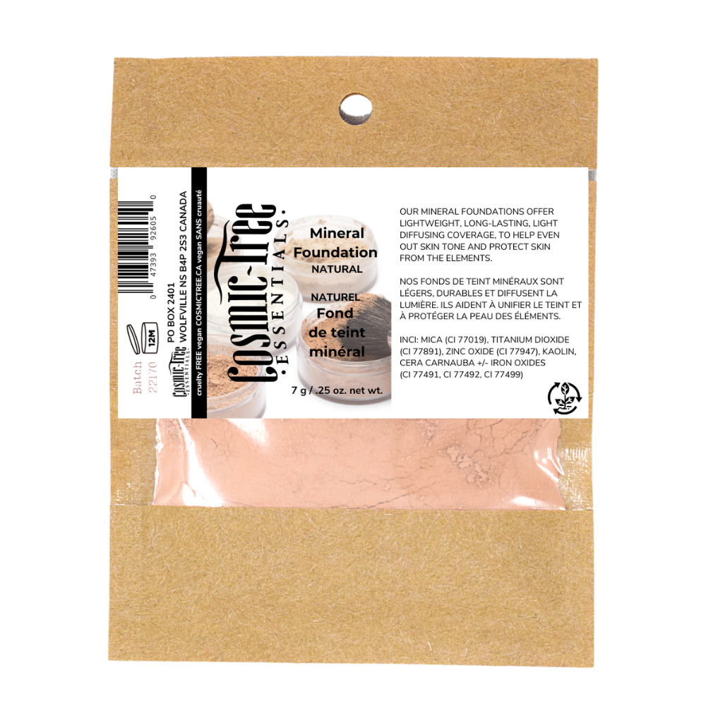 Loose Mineral Foundation in Natural